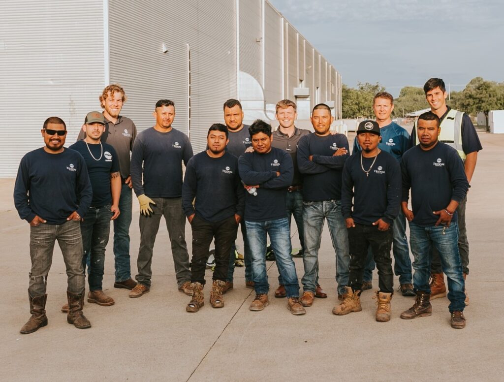 Tridom San Antonio Roofing crew members